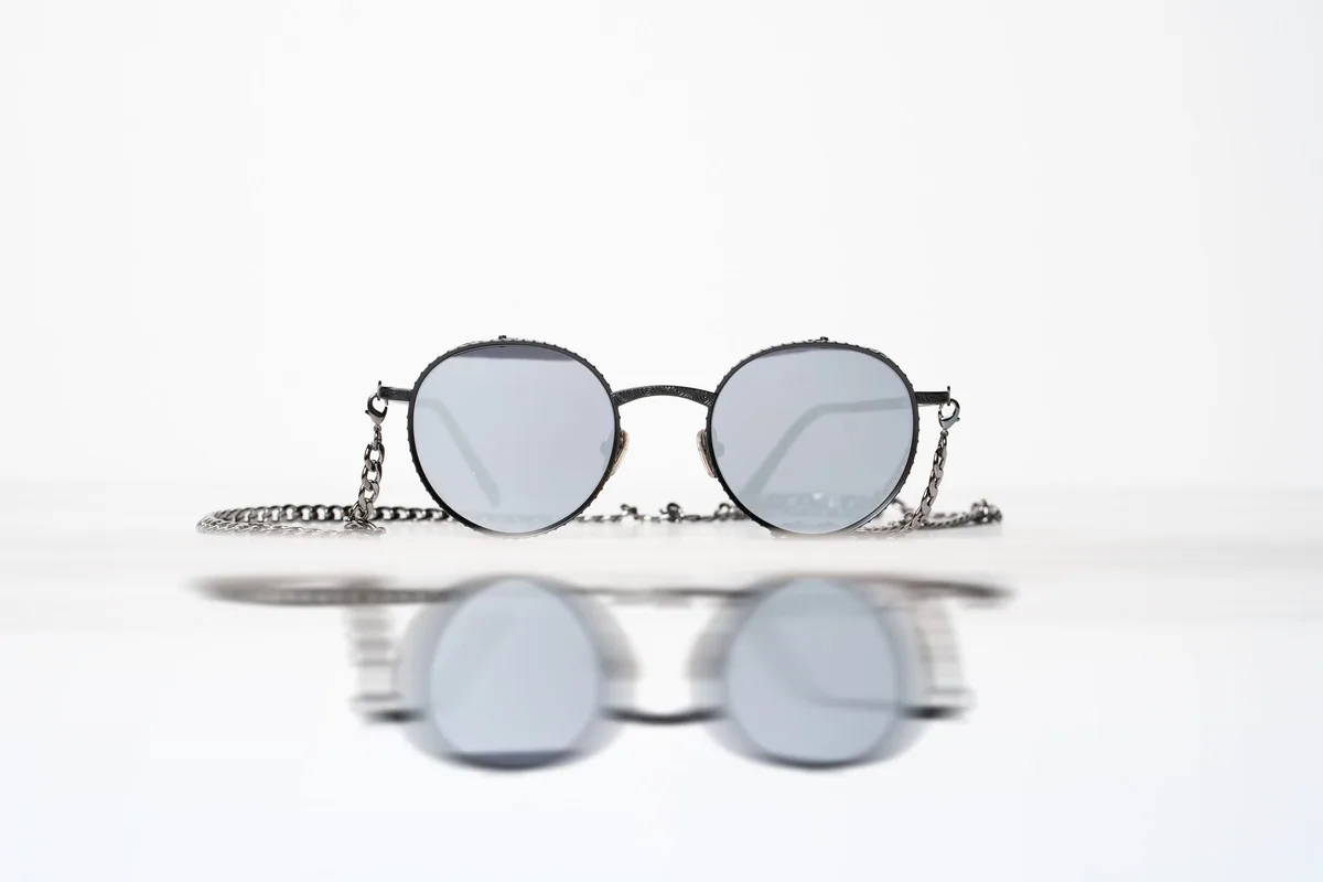 Round Metal Side-shield Sunglasses, picture 4